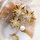 brooches with crystals