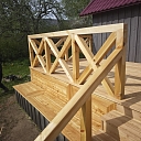 Wooden terrace