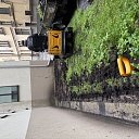 Land improvement at the building foundation