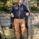 Hooded work jacket for work and leisure