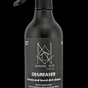 Grease and burnt-on dirt remover, ideal for kitchens.