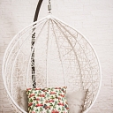 Decorative pillow 45x45 with a lock.