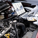 Car service diagnostic equipment