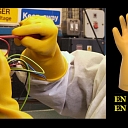 Dielectric gloves