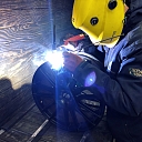 Disc repair, wheel rolling, wheel straightening, disc welding.