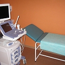 Ultrasonographic examination with  next generation ultrasonograph