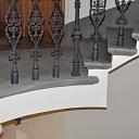 Restoration of concrete steps.