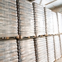 Wood particle pellets