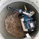 Special drilling rig for deep wells