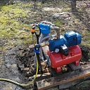 Water pump installation