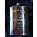 Eduards RPS, Ltd. specializes in engraving on metal objects, including exclusive beverage bottles.