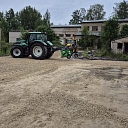 for paving operations at a construction site