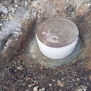 Installation of a new sewer well
