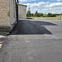 Processing with construction equipment