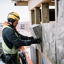 Facade insulation.