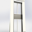 Aluminum facade decoration parts with precise CNC machining