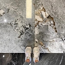 Tile samples, Marble imitation