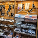 Flugger paint roller stand in the Profcentrs store