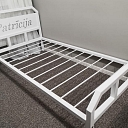 Custom-made metal structure beds in Kurzeme