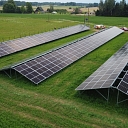Solar panel installation
