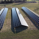 Solar panel installation
