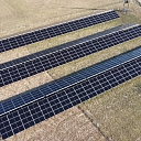 Solar park construction