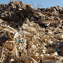 Wood waste processing