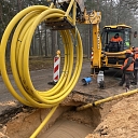 Pipeline and equipment work.