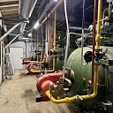 Sewerage system construction.