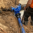 Preparation of the surrounding area.