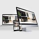 Компания TOP Design создала современный веб-сайт для студии дизайна интерьеров