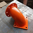 Restored metal part