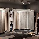 Floor covering exposure