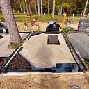 Crossroads, IK - granite fence