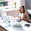 Confidential employee salary calculation and fixed assets accounting