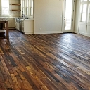 Floor board production plant