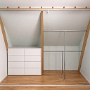 built-in wardrobe