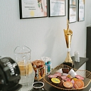 Customer reception area