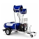 Mobile PIRA spraying for indoor and outdoor areas