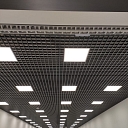 Suspended ceiling construction