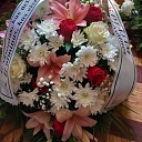 Dahlia, flower shop, funeral wreaths