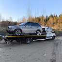 Car evacuation to a safe place