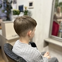 Baby haircut