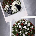 Flowers, funeral bouquets, wreaths