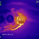 Thermal photography, overheating detection