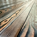 Artistic wood finish