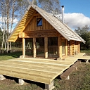 Log buildings