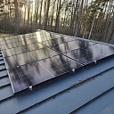 Solar power station installation