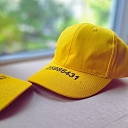 hat with inscription