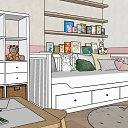 Nursery interior design